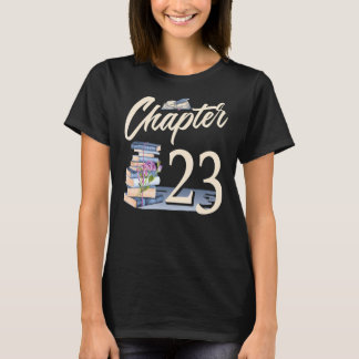 23 jaar oud 23e verjaardag 13 t-shirt