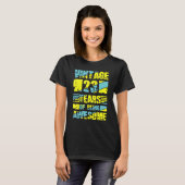 23 jaar oud 23e verjaardag 27 t-shirt (Voorkant volledig)