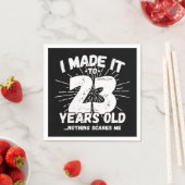 23 Jaar Oud Sarcastisch Meme Grappig 23e Verjaarda Servet (Insitu)
