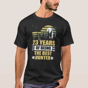 23 jaar oude 23e verjaardag 24 t-shirt
