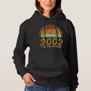 23 jaar oude Bday Retro Geweldige 23ste verjaardag Hoodie