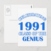 23 jaar Oude design Briefkaart (Voorkant / Achterkant)