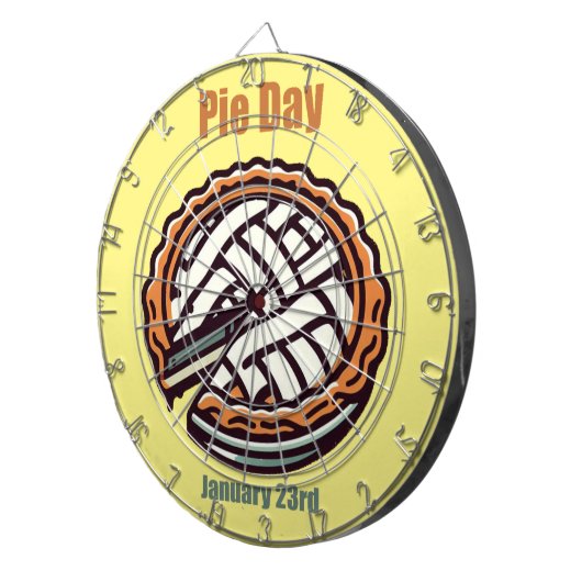 23 jan - taartdag dartbord (Voorkant Rechts)