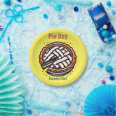 23 jan - taartdag papieren bordje (Feest)