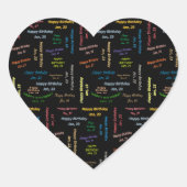 23 januari, 23-jarige Sticker (Voorkant)