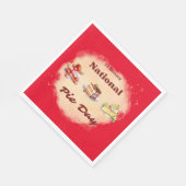 23 januari Nationale Pie Dag Servet (Hoek)