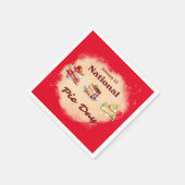 23 januari Nationale Pie Dag Servet (Hoek)