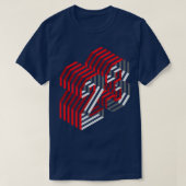 23 Jersey T-shirt (Design voorkant)
