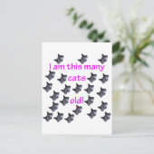 23 Kattenkoppen Oud Briefkaart (Staand voorkant)