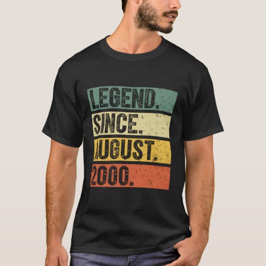 23 Legende sinds augustus 2000 23rd T-shirt (Voorkant)