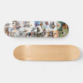 23 lukraak overlappende foto's collage Sjabloon Persoonlijk Skateboard (Horizontaal)