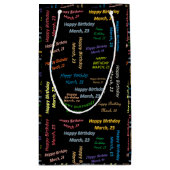 23 maart cadeautas van Birthday (Achterkant)