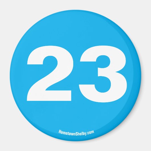 23 magneet (Voorkant)