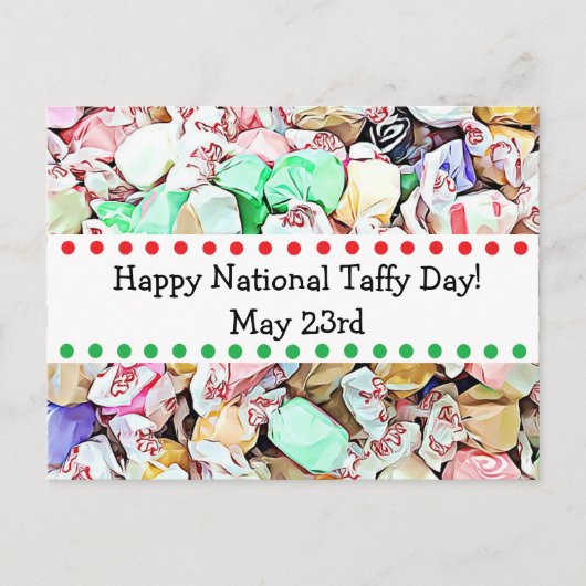 23 mei is de nationale feestdag briefkaart (Voorkant)