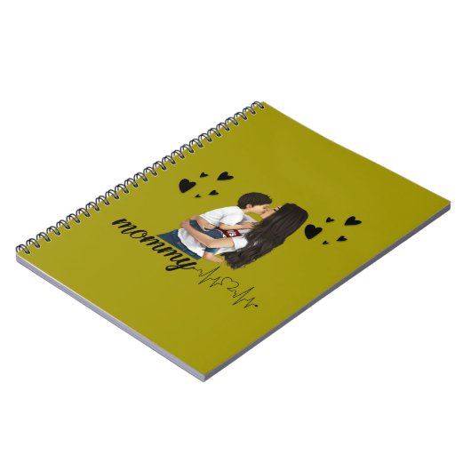 23.moederdag cadeautjes, geboortecijfers voor moed notitieboek (Linkerzijde)