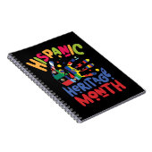 23.Nationaal erfgoed van Latijns-Amerika Month all Notitieboek (Rechterzijde)