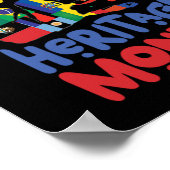 23.Nationaal erfgoed van Latijns-Amerika Month all Poster (Hoek)