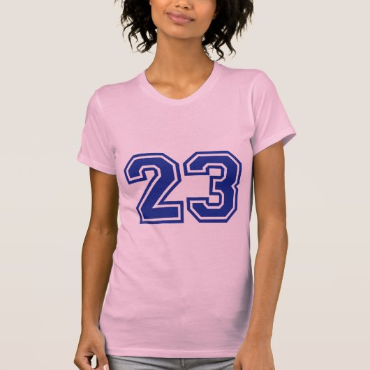 23 - nummer t-shirt (Voorkant)