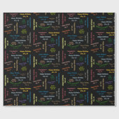 23 oktober, cadeaupapier voor cadeautjes (Vlak)