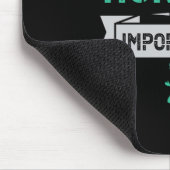 23.Onderwijs is belangrijk, maar het is belangrijk Muismat (Hoek)