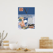 23. Periodieke tabel van de elementen vanadium (V) Poster (Keuken)