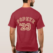 "23 Popeye (crisp) T-shirt (Achterkant)