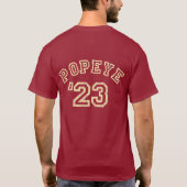 "23 Popeye () T-shirt (Achterkant)