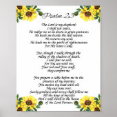 23 Psalm, De Heer is mijn herder Poster (Voorkant)