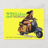 23 SkiPostcard Briefkaart (Voorkant)