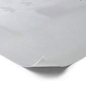 23 Tabel White Reflections Wedding Seating Chart Poster (Hoek)