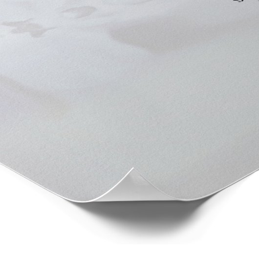 23 Tabel White Reflections Wedding Seating Chart Poster (Hoek)