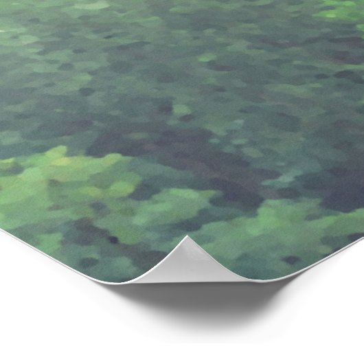 23 Tafel Groene Bergpine Bindende Zitkaart Poster (Hoek)