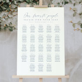 23 Tafels Stoelenkaart van onze favoriete mensen Poster