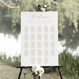 23 Tafels Welkom Zitplaatsenkaart Poster