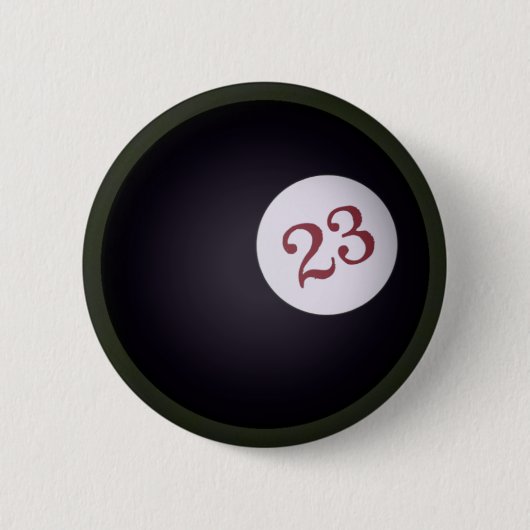 23 Vier bladluiken Ronde Button 5,7 Cm (Voorkant)