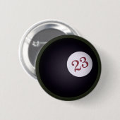 23 Vier bladluiken Ronde Button 5,7 Cm (Voorkant /achterkant)