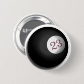 23 Vier bladluiken Ronde Button 5,7 Cm (Voorkant /achterkant)