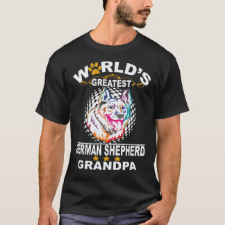 23 Werelds Grootste Duitse Herders Opa Duitse T-shirt