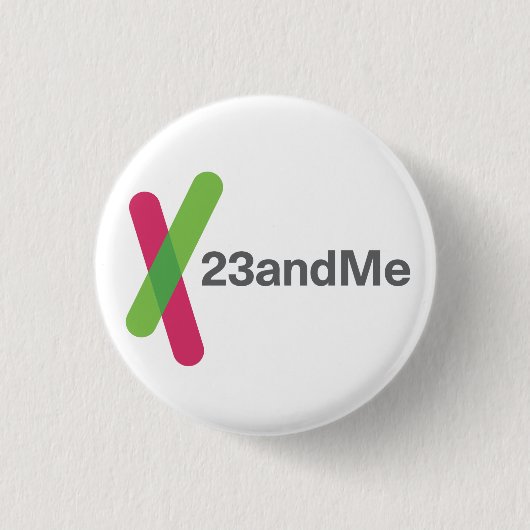 23andMe Logo Mini-Button Ronde Button 3,2 Cm (Voorkant)