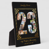 23e bruiloft Jubileum nummer 23 Fotocollage Fotoplaat (Zijkant)