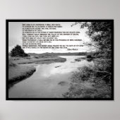 23e foto van psalm landschap poster (Voorkant)