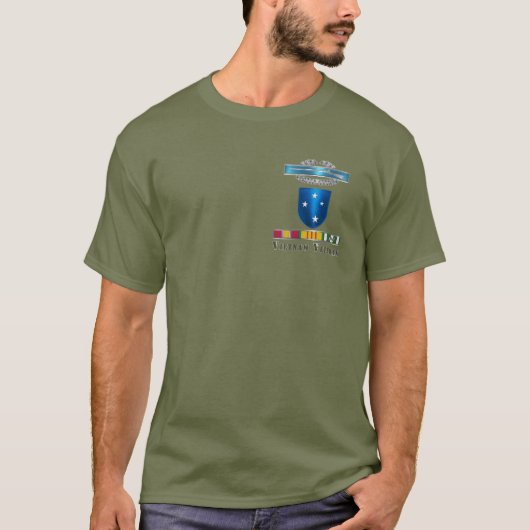 23e Infanteriedivisie CIB Vietnam T-shirt (Voorkant)