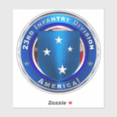 23e infanteriedivisie sticker (Vel)