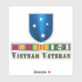 23e Infanteriedivisie Vietnam Veteraan Sticker (Vel)