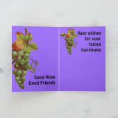 23e Jubileum wensen, aanpasbaar Kaart (Binnen)