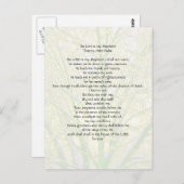 23e Psalm... Briefkaart (Voorkant / Achterkant)