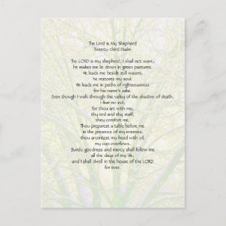 23e Psalm... Briefkaart