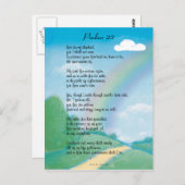 23e Psalm-Briefkaart Briefkaart (Voorkant / Achterkant)