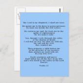 23e Psalm-Briefkaart Briefkaart (Voorkant / Achterkant)