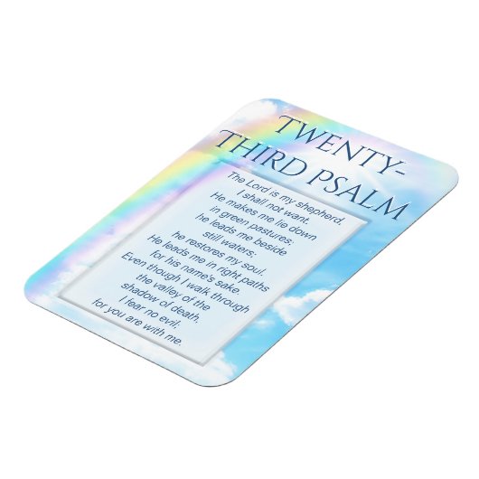 23e psalm magneet (Linkerzijde)
